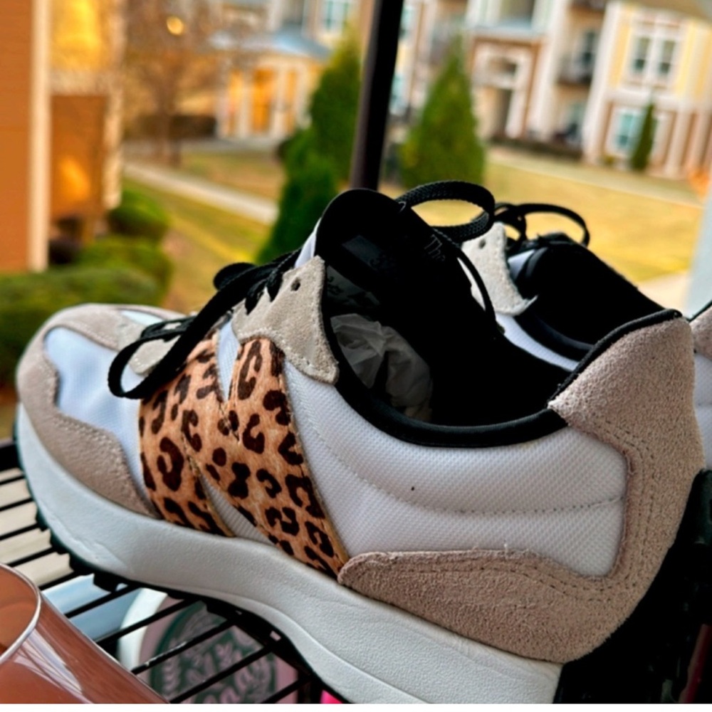 Adidas New Balance 327 Animal Print Womens Shoes Size 9